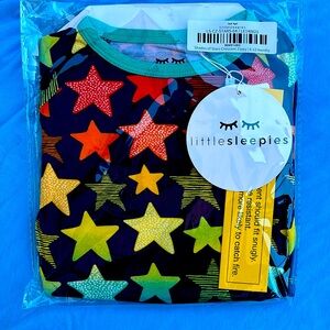 Little Sleepies Shades of Stars Crescent Zippy 6-12 NWT